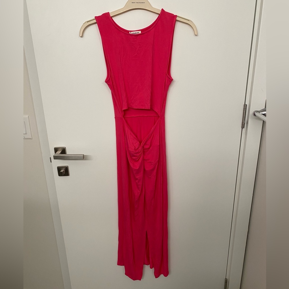 NWT - Sugarlips Front Cutout Sleeveless Dress